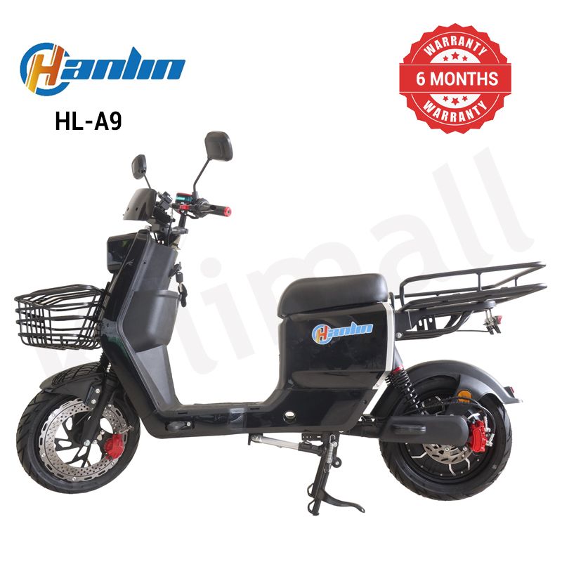 Hanlin Electric SCOOTER - A9 ELECTRIC SCOOTER, Electric Scooter 1000W Brushless, Charge at home -220V, Max Speed - 80Km/h, Loading Capacity -  200KG,  with Lithium Battery - 72V 20AH