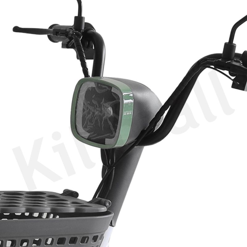 Hanlin - MINI Electric Scooter, Mini scooter,  ELECTRIC SCOOTER, Charge at Home, Max design speed - 50km/h, Range 50km,Loading capacity - 100kg, Motor - 350W Brushless, Lead Acid Battery - 48V 28 20AH
