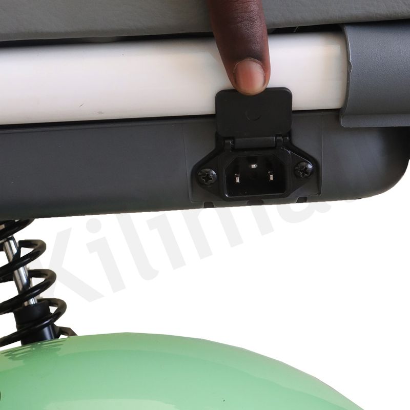 Hanlin - MINI Electric Scooter, Mini scooter,  ELECTRIC SCOOTER, Charge at Home, Max design speed - 50km/h, Range 50km,Loading capacity - 100kg, Motor - 350W Brushless, Lead Acid Battery - 48V 28 20AH