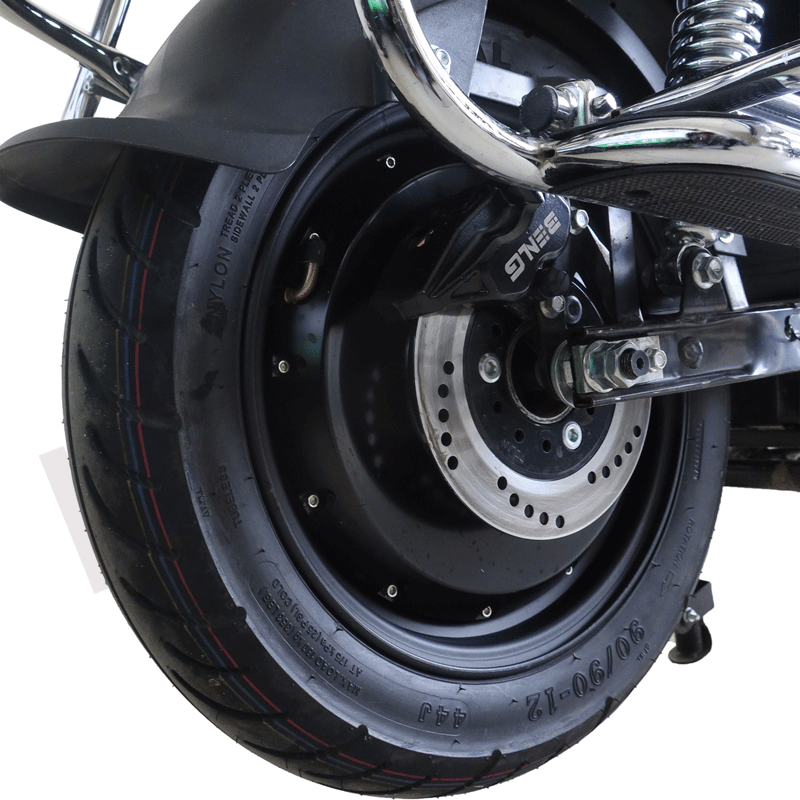 Hanlin - TN - Electric Motorcycle, TN Electric Motorbike, Electric Scooter, 1500W, 72V 35AH Lead Acid Battery, Range 90Km, Max Speed - 70km/h, Loading Capacity - 200KG, Charge at home.
