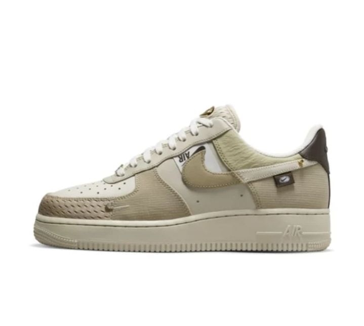 Airforce 1 Low Tan Bling High Quality Sneakers Men and women Sizes 38-44
