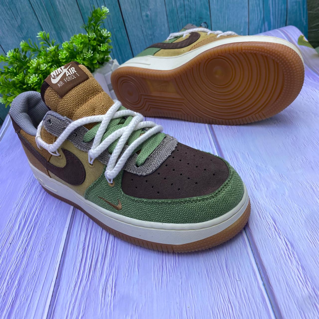 Airforce 1 Low Voodoo Men Fashion Sneaker Basketball