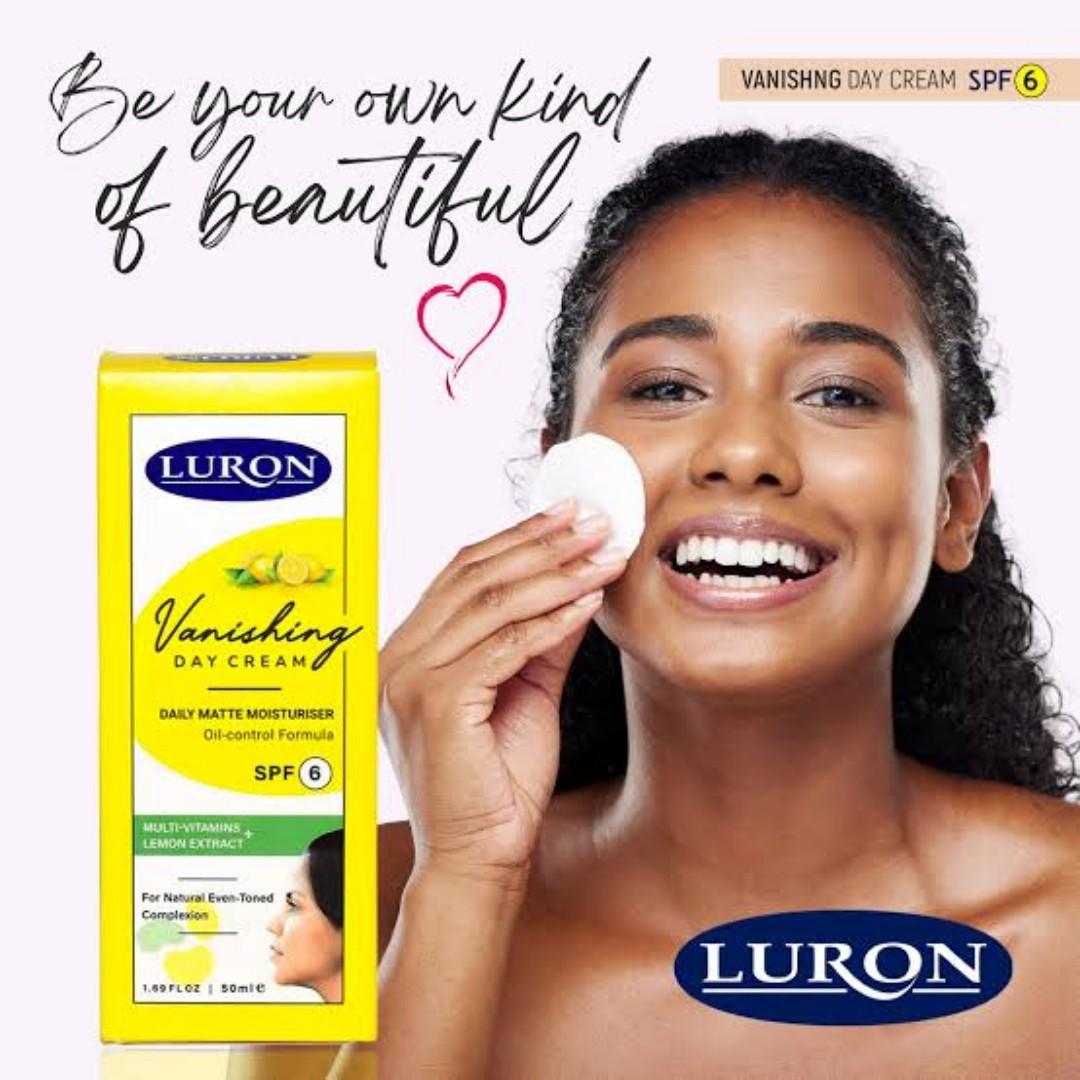 Luron Simply Even Vanishing Day Cream

with SPF 6 for Oil Control and give a Matte Finish. Face Cream moisturizer for oily skin that give your Skin an Even toned  Skin.