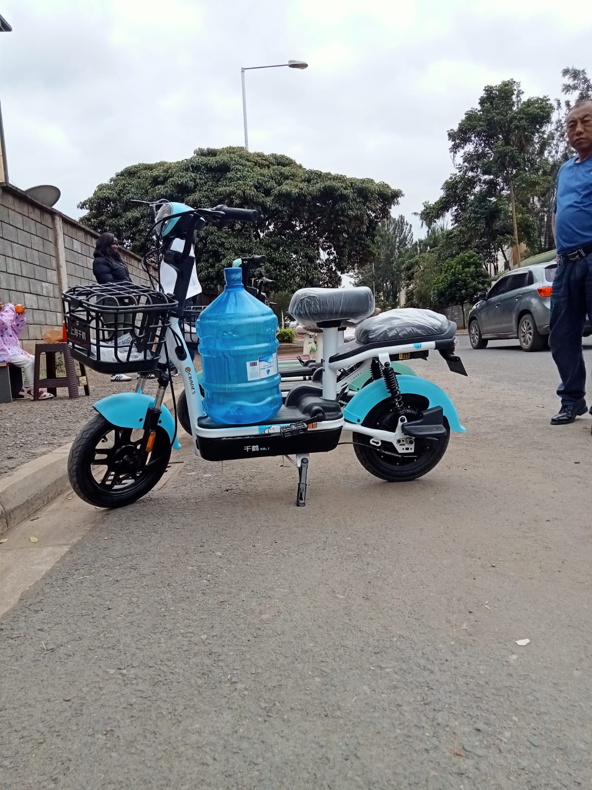 Crane MINI Electric Scooter, Compact Urban Mobility, ELECTRIC SCOOTER, Charge at Home, Max Design Speed - 35 km/h, Range 35 km, Loading Capacity - 150 kg, Motor - 350W, Lead Acid Battery - 4ttery.