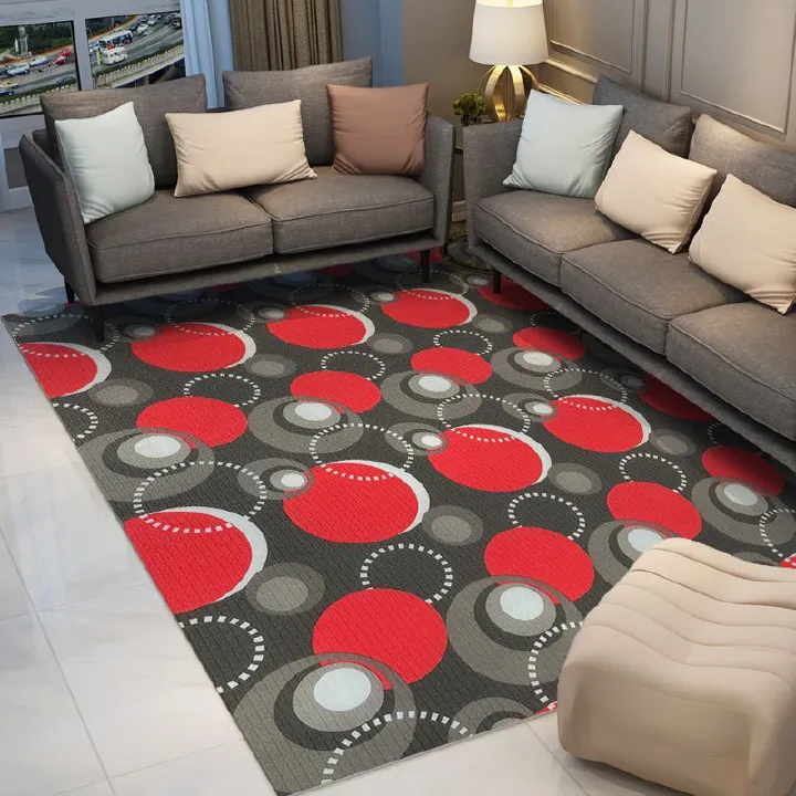 BEBE HOPE 3*6 / 4*6 / 5*6 / 6*6 1PC Double-sided Printed Waterproof Easy to Clean Foam Warm Floor Carpet Sleeping Mat Lawn Mat Living Room Floor Mat Picnic Play Mat Children Crawling Mat
