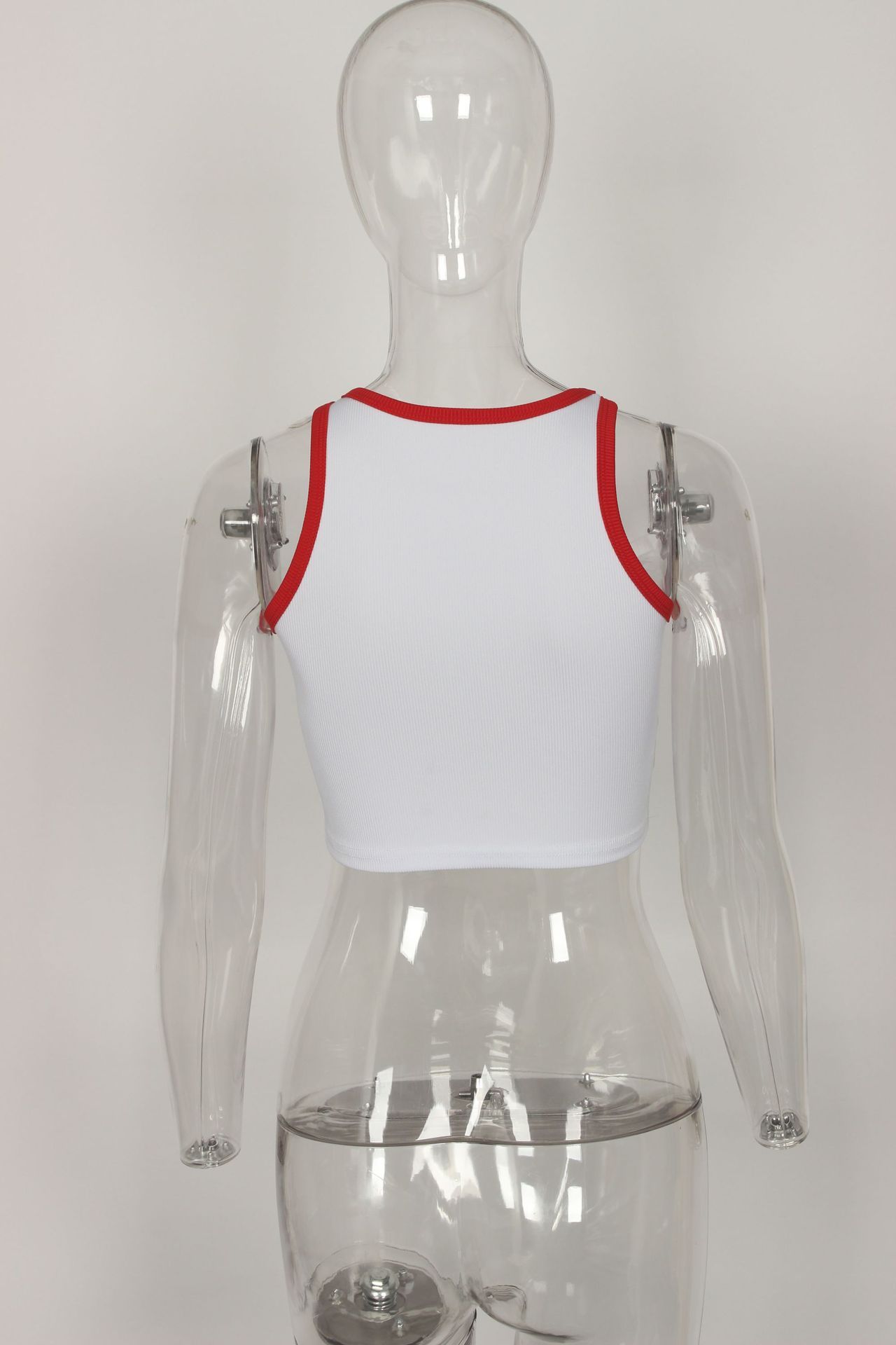 A Little Bit Dramatic Funny Crop Top Women Letters Custom Girls Tank Top Spring S-L Girls Clothes Vest Top