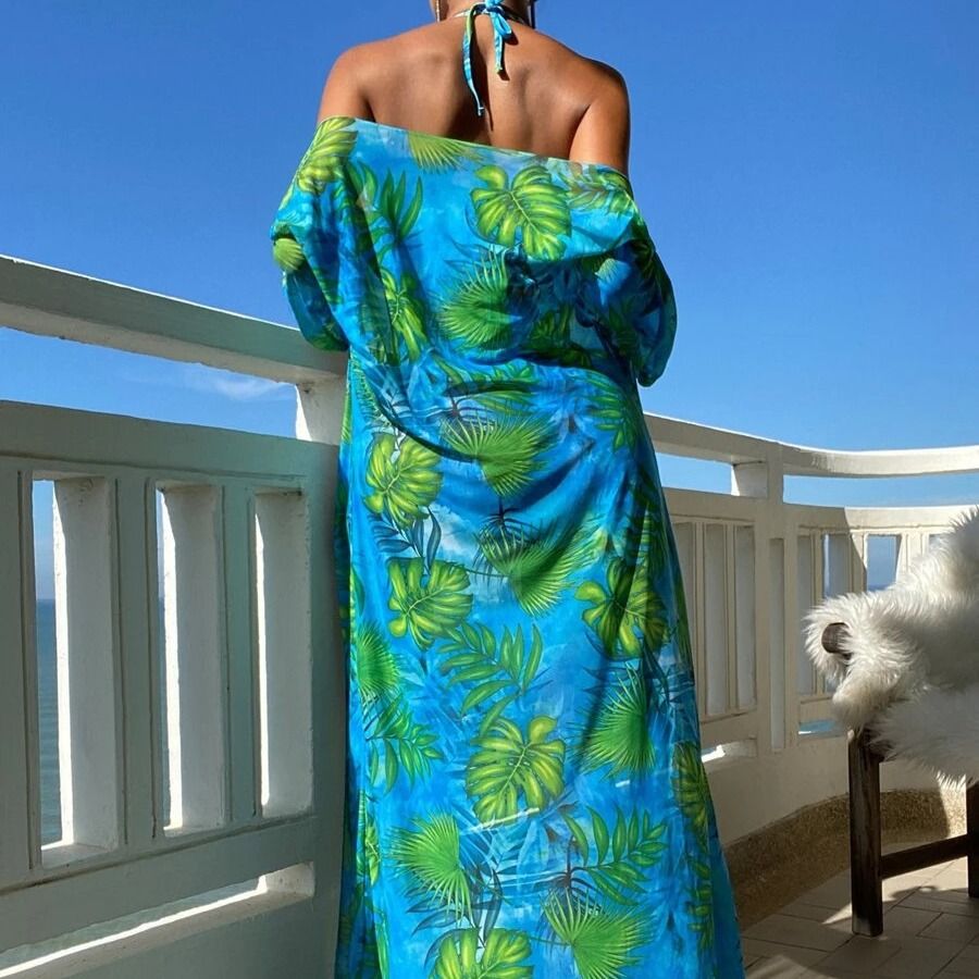 Print Swimsuit Kimono Tankini Sets Female Swimwear Sports Beachwear Three-Piece Bathing Suit Girls Pool Women Swimming Suit 2024