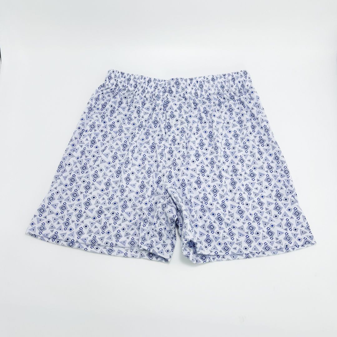 3-6pcs Men's Boxer Shorts Pajama Pants Homewear Beach Pants Breathable Cotton Printed Men Underwear Loose Breathable Male Arrow Pants