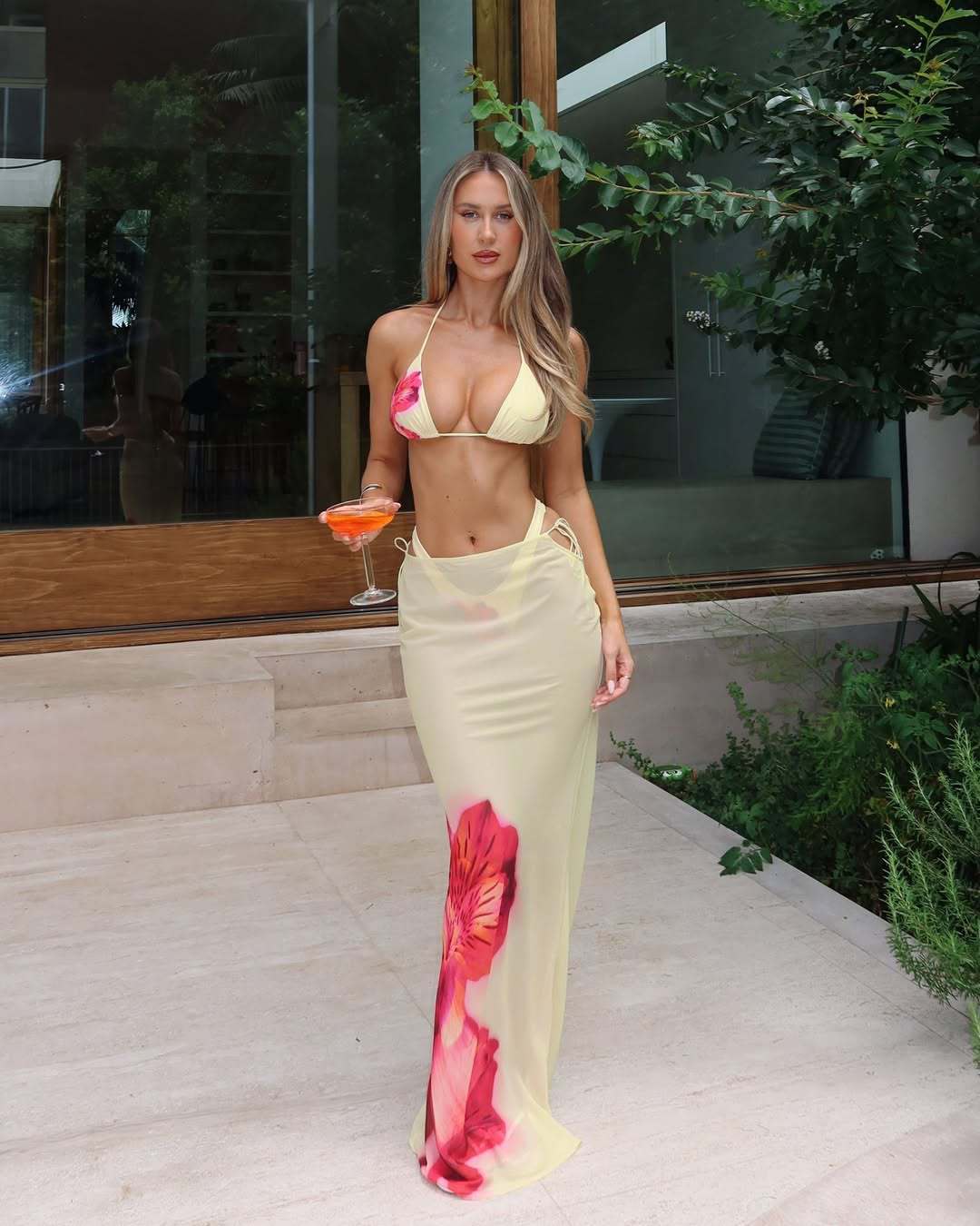 3Piece Bikini Women Swimsuit 2025 Female Swimwear Sexy Bikini Set Swimming Suit Bathing Suit Long Dress Cover Ups Beachwear