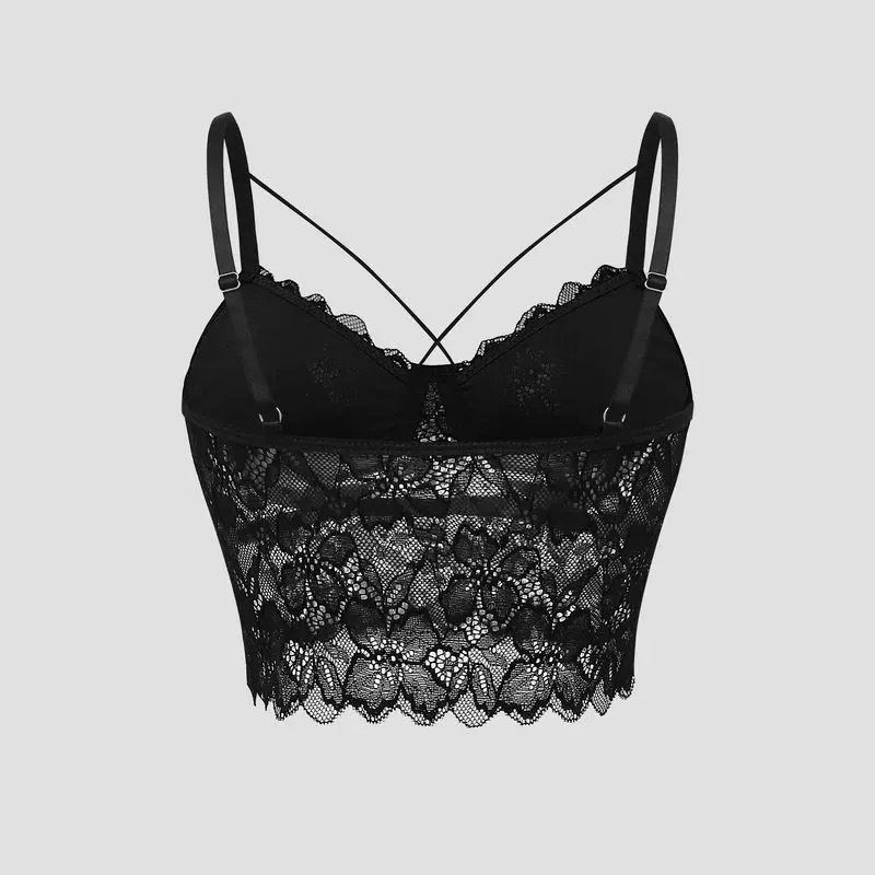 Sexy Party Tank Top Women Underwear Push Up Bras Crop Tops Ladies Summer Lingerie Camis Corset Club Party Wear Woman Clothing R0450