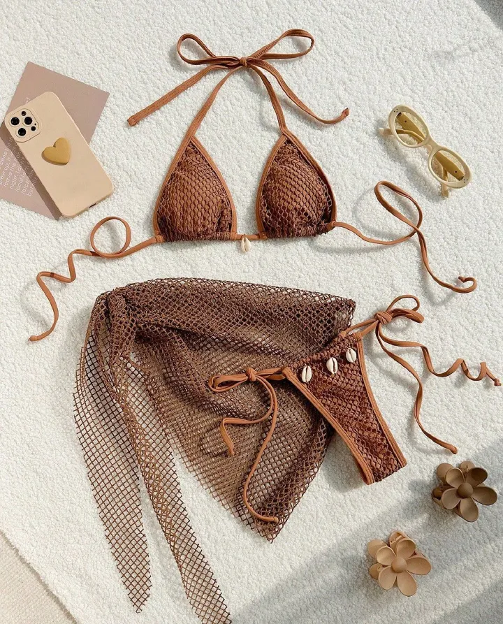 2025 Sexy Bikinis Female Swimsuits Women's Three-Piece Swimwear Beach Swim Wear Bathing Suits Brazilian Bikini Set Pool Bather R0103R