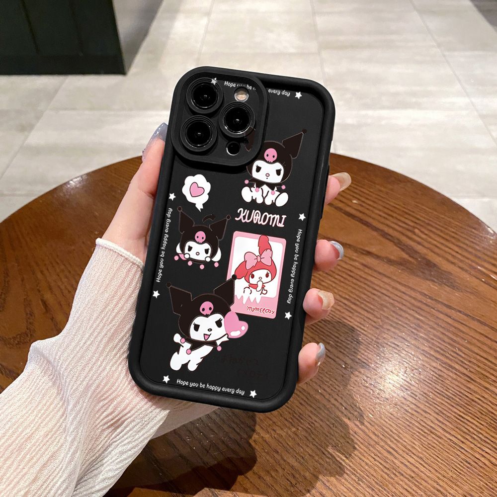 for Infinix Hot 40i 40 Pro 30 Play Note 30 Smart 8 Kuromi My Melody Full Protective Phone Case Anti Drop Cover