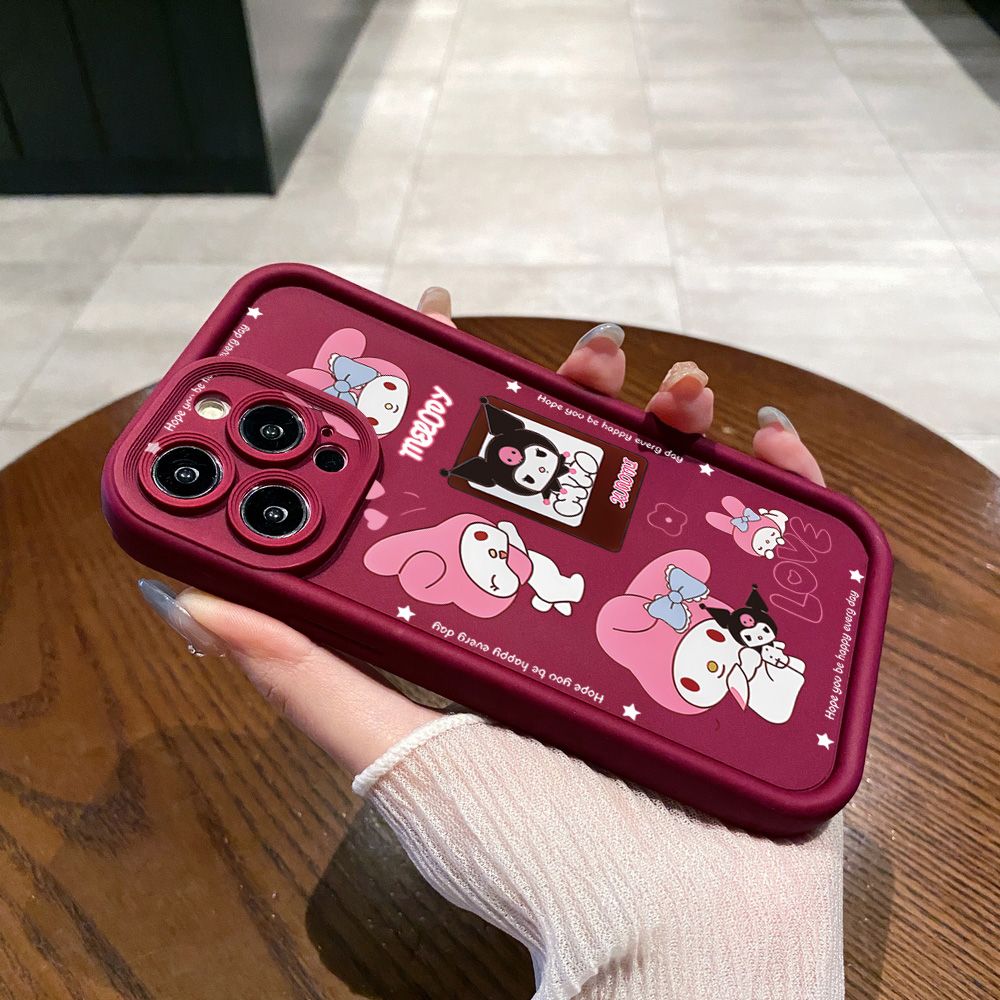 for Infinix Hot 40i 40 Pro 30 Play Note 30 Smart 8 Kuromi My Melody Full Protective Phone Case Anti Drop Cover