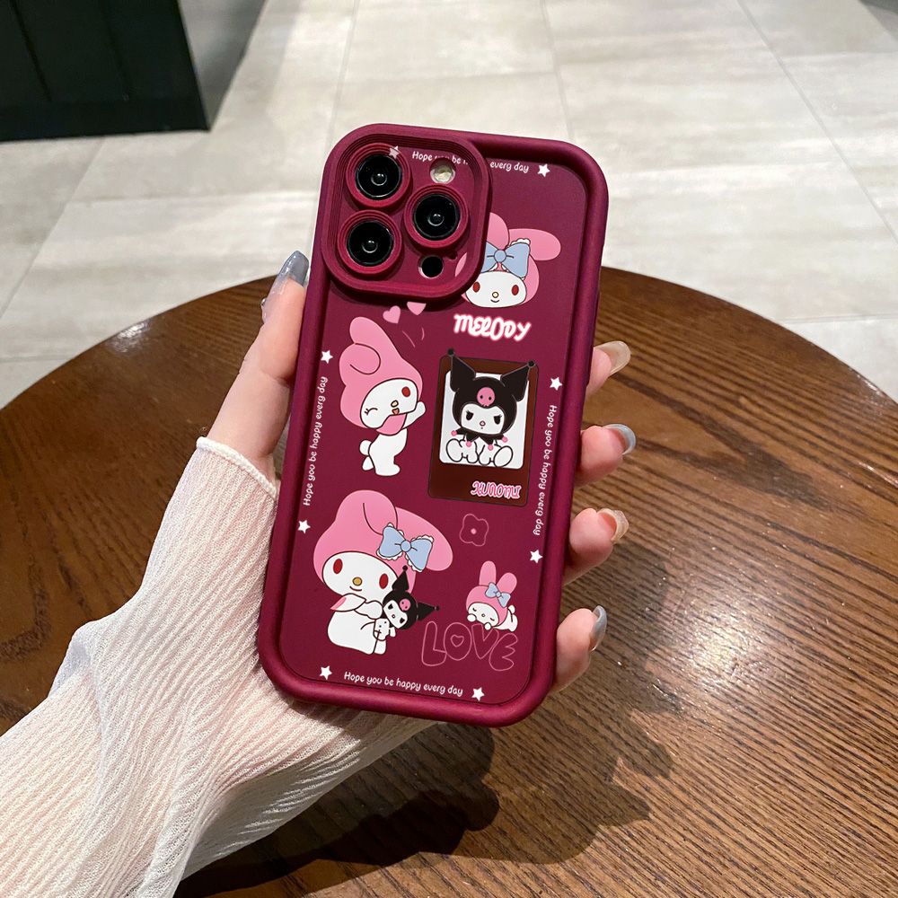 for Infinix Hot 40i 40 Pro 30 Play Note 30 Smart 8 Kuromi My Melody Full Protective Phone Case Anti Drop Cover