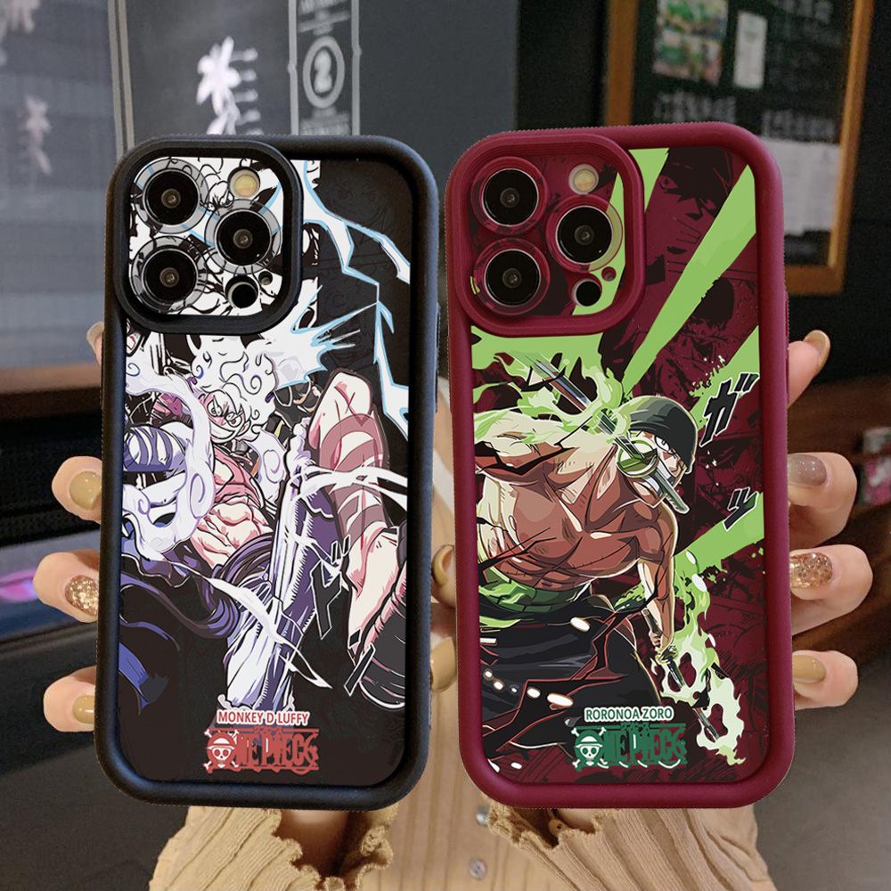 for Xiaomi Redmi Note 13 Pro 5G 12S 4G 12 Turbo 11S 13C 12C Monkey.D Luffy Zoro Full Protective Phone Case Anti Drop Cover