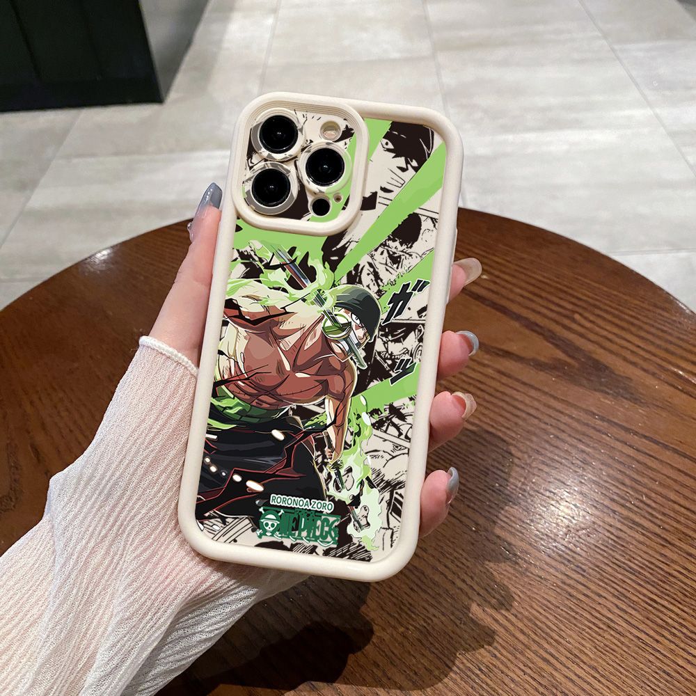 for Xiaomi Redmi Note 13 Pro 5G 12S 4G 12 Turbo 11S 13C 12C Monkey.D Luffy Zoro Full Protective Phone Case Anti Drop Cover