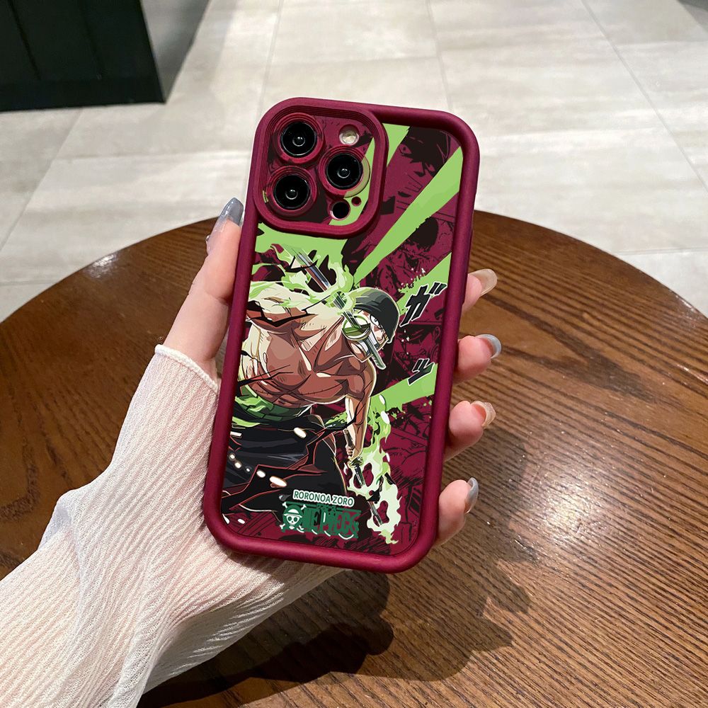 for Xiaomi Redmi Note 13 Pro 5G 12S 4G 12 Turbo 11S 13C 12C Monkey.D Luffy Zoro Full Protective Phone Case Anti Drop Cover