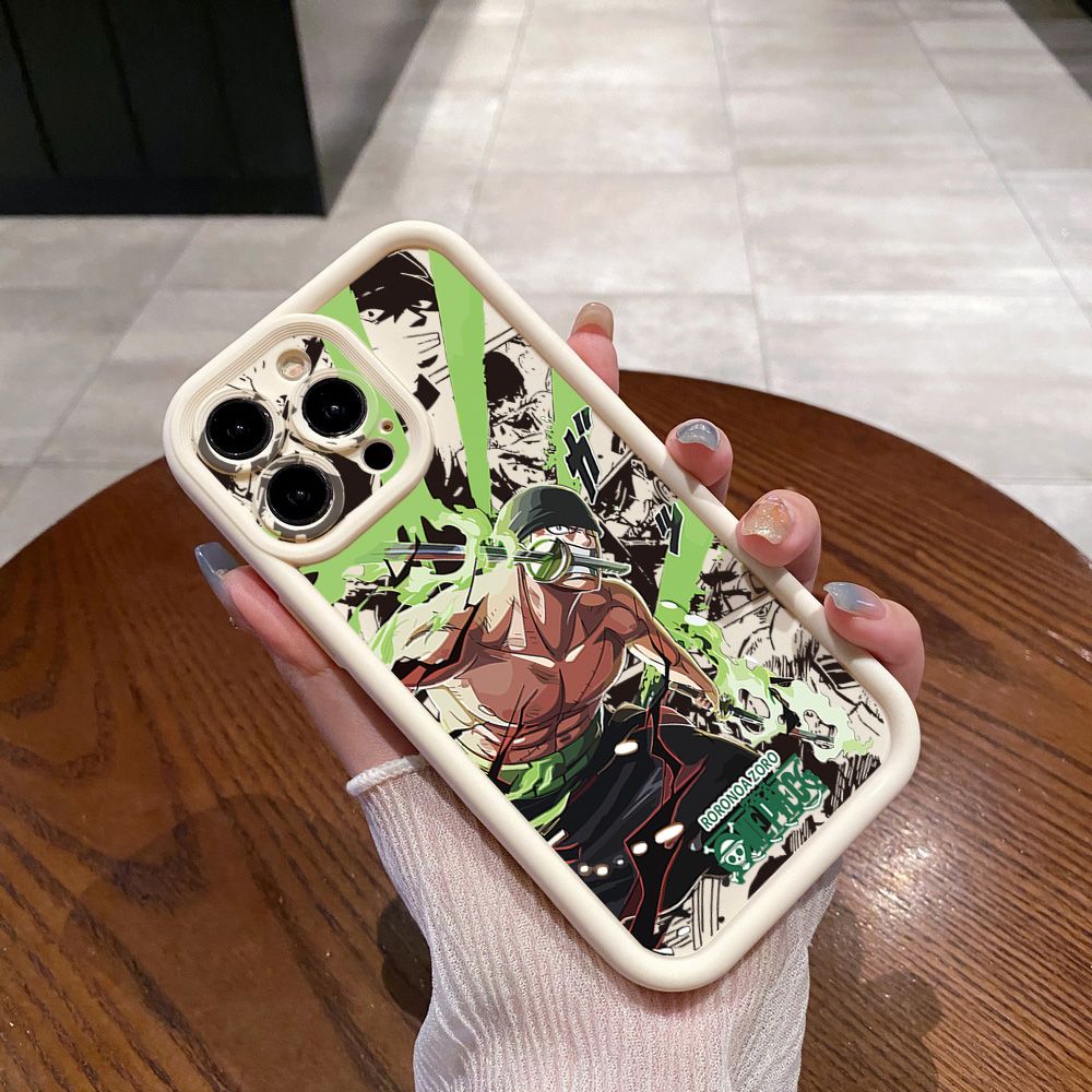 for Xiaomi Redmi Note 13 Pro 5G 12S 4G 12 Turbo 11S 13C 12C Monkey.D Luffy Zoro Full Protective Phone Case Anti Drop Cover