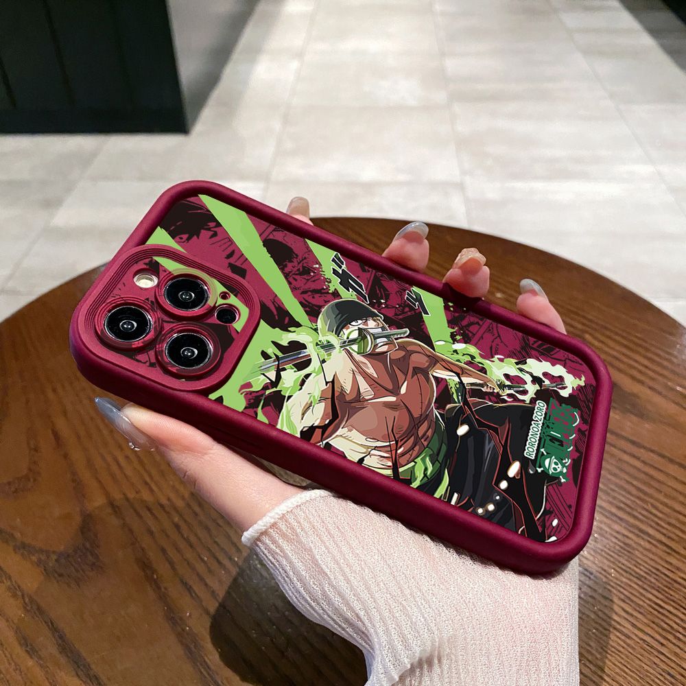 for Xiaomi Redmi Note 13 Pro 5G 12S 4G 12 Turbo 11S 13C 12C Monkey.D Luffy Zoro Full Protective Phone Case Anti Drop Cover