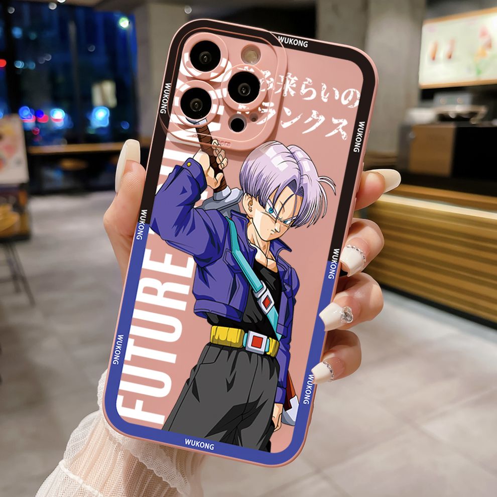 for iPhone 15 Pro Max 14 Plus 13 Pro Max 12 iPhone 11 XR 8 7 SE 2022 XS Max Dragon Ball Wukong Full Protective Case Anti Drop Cover