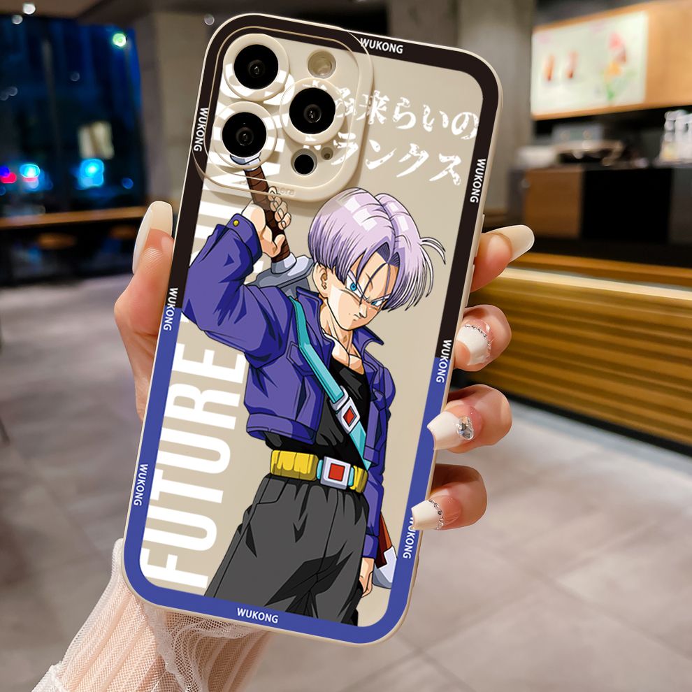 for iPhone 15 Pro Max 14 Plus 13 Pro Max 12 iPhone 11 XR 8 7 SE 2022 XS Max Dragon Ball Wukong Full Protective Case Anti Drop Cover