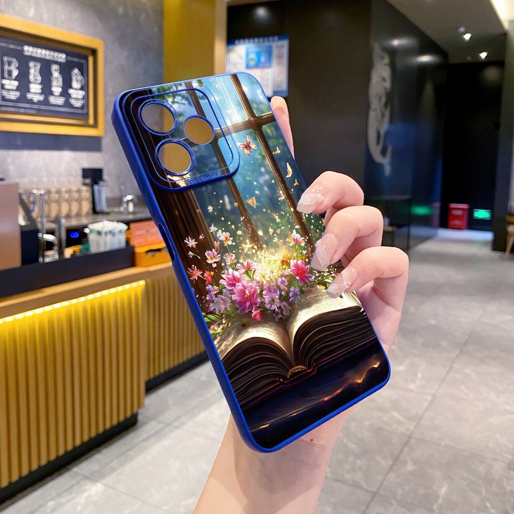 for OPPO A60 A18 A38 A17 A17K A16 A15 A16E A16k A95 Reno6 Z 5G A94 A54 A74 4G A53 A76 A96 4G A12 A5S A7 A9 2020 A31 Luxury Butterfly Full Protective Case Anti Drop Cover