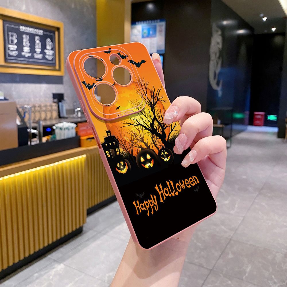 for Infinix Hot 40i 40 Pro Note 12 G96 Note 30 Hot 20 Play 20S 12i 30i 20i 10S 11 10 Play 11S 10i Smart 7 6 HD X6511 X657B X6512 Zero 30 5G Halloween Tree Full Protective Case Anti Drop Cover