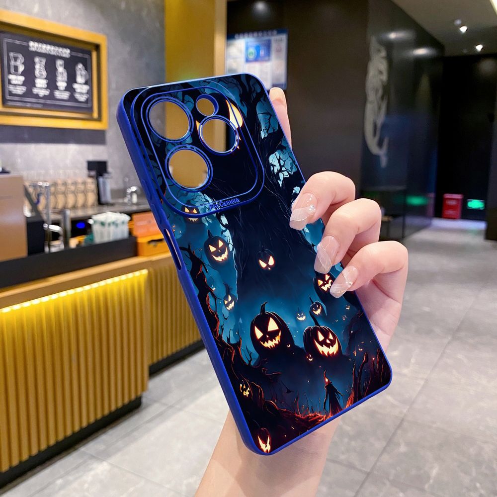 for Infinix Hot 40i 40 Pro Note 12 G96 Note 30 Hot 20 Play 20S 12i 30i 20i 10S 11 10 Play 11S 10i Smart 7 6 HD X6511 X657B X6512 Zero 30 5G Halloween Tree Full Protective Case Anti Drop Cover