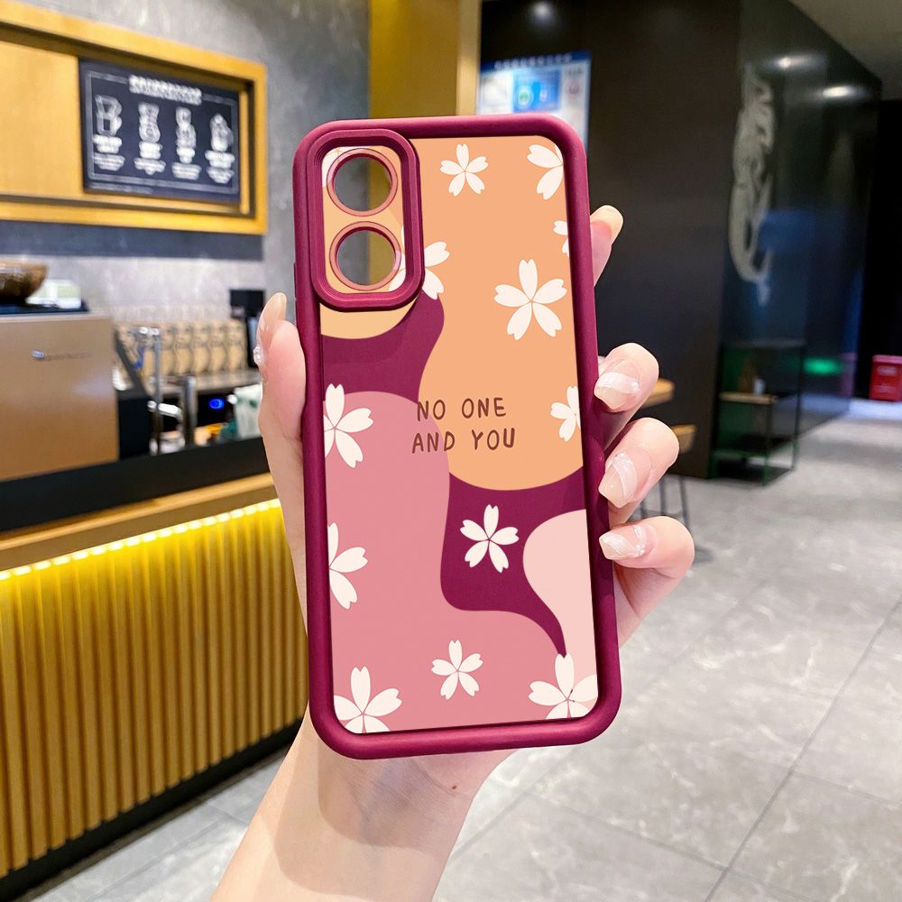 for OPPO A60 A18 A38 A17 A16 A57 A77 4G A59 A98 A78 A58 5G Luxury Flower Full Protective Phone Case Anti Drop Cover