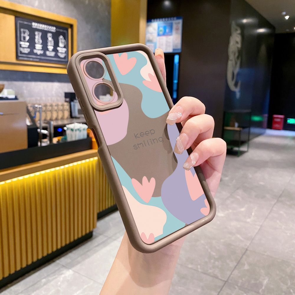 for OPPO A60 A18 A38 A17 A16 A57 A77 4G A59 A98 A78 A58 5G Luxury Flower Full Protective Phone Case Anti Drop Cover