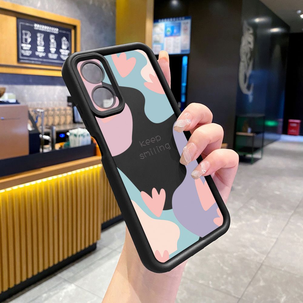 for OPPO A60 A18 A38 A17 A16 A57 A77 4G A59 A98 A78 A58 5G Luxury Flower Full Protective Phone Case Anti Drop Cover