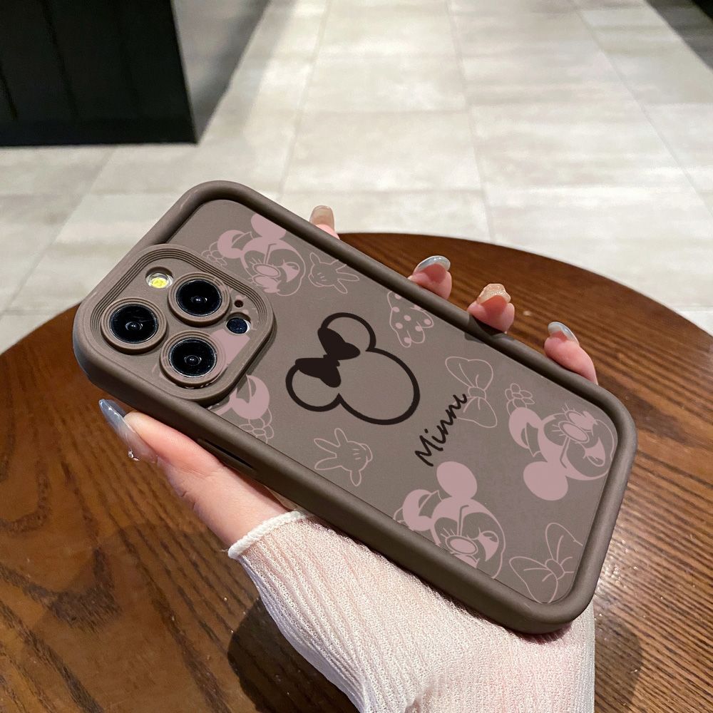 for OPPO A60 A18 A38 A17 A16 A57 A77 4G A59 A98 A78 A58 5G Fashion Drawing Mickey Minne Mouse Full Protective Phone Case Anti Drop Cover