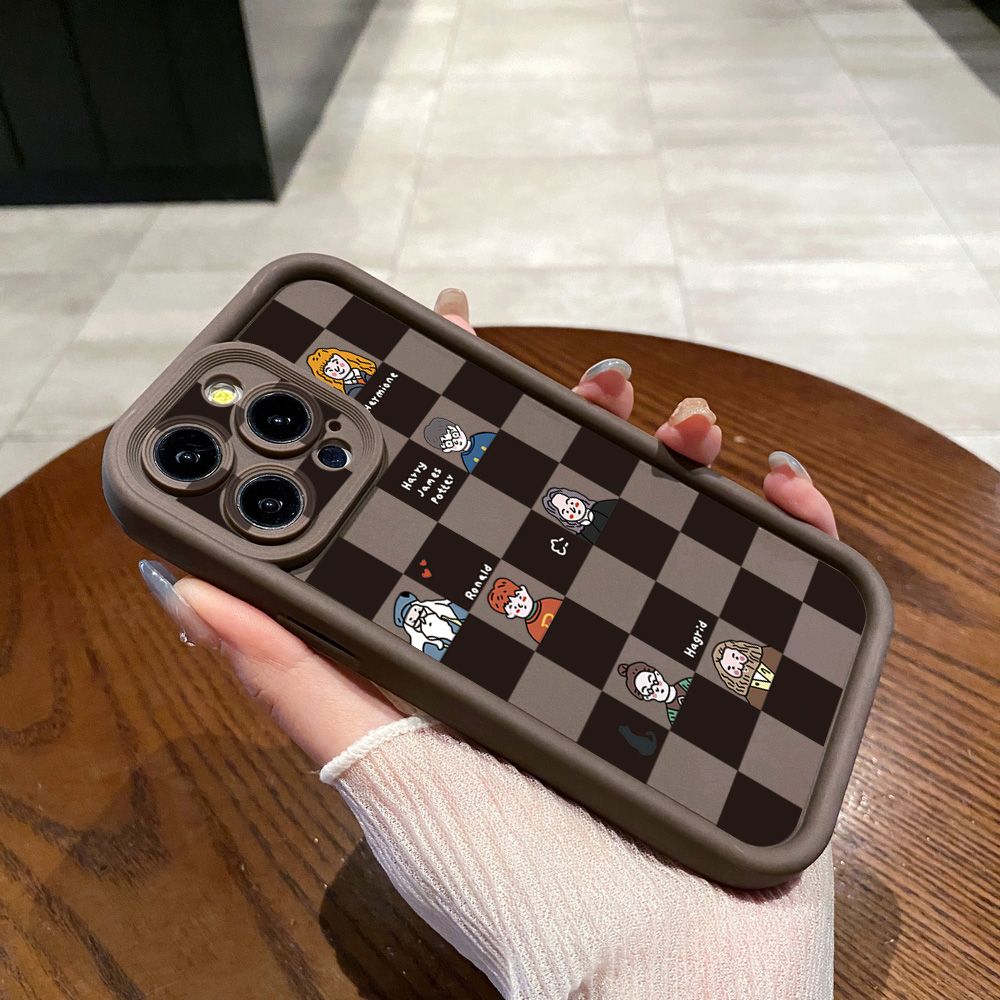 for Samsung Galaxy S24 S23 Ultra S22 Plus S21 FE S20 Harry Potter Plaid Full Protective Phone Case Anti Drop Cover