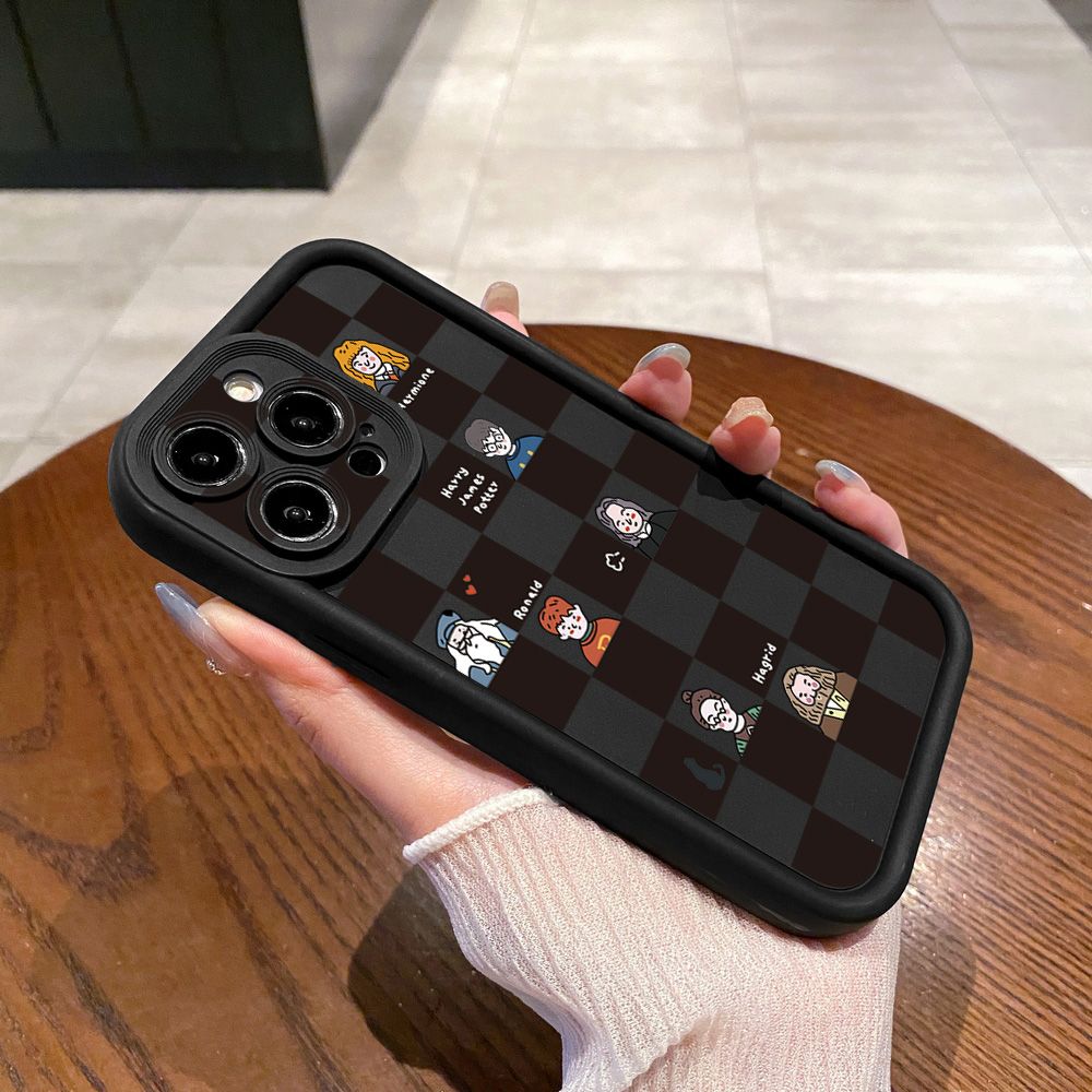 for Samsung Galaxy S24 S23 Ultra S22 Plus S21 FE S20 Harry Potter Plaid Full Protective Phone Case Anti Drop Cover