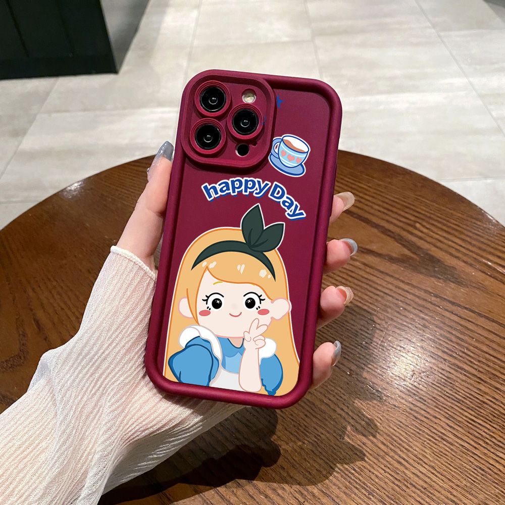 for iPhone 15 Pro Max 14 Plus 13 12 11 XR 8 7 SE 2022 XS Snow White Full Protective Phone Case Anti Drop Cover