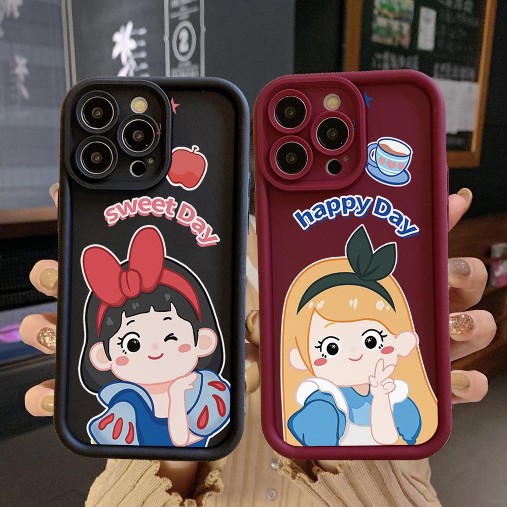 for OPPO A60 A18 A38 A17 A16 A57 A77 4G A59 A98 A78 A58 5G Snow White Full Protective Phone Case Anti Drop Cover