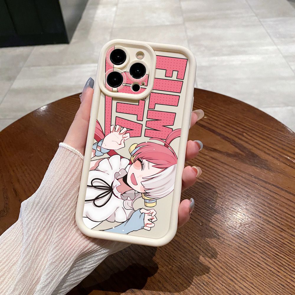 for Realme C67 C53 C51 Note 50 C21Y C25Y C33 C30 C35 9i One Piece Film Uta Luffy Full Protective Phone Case Anti Drop Cover