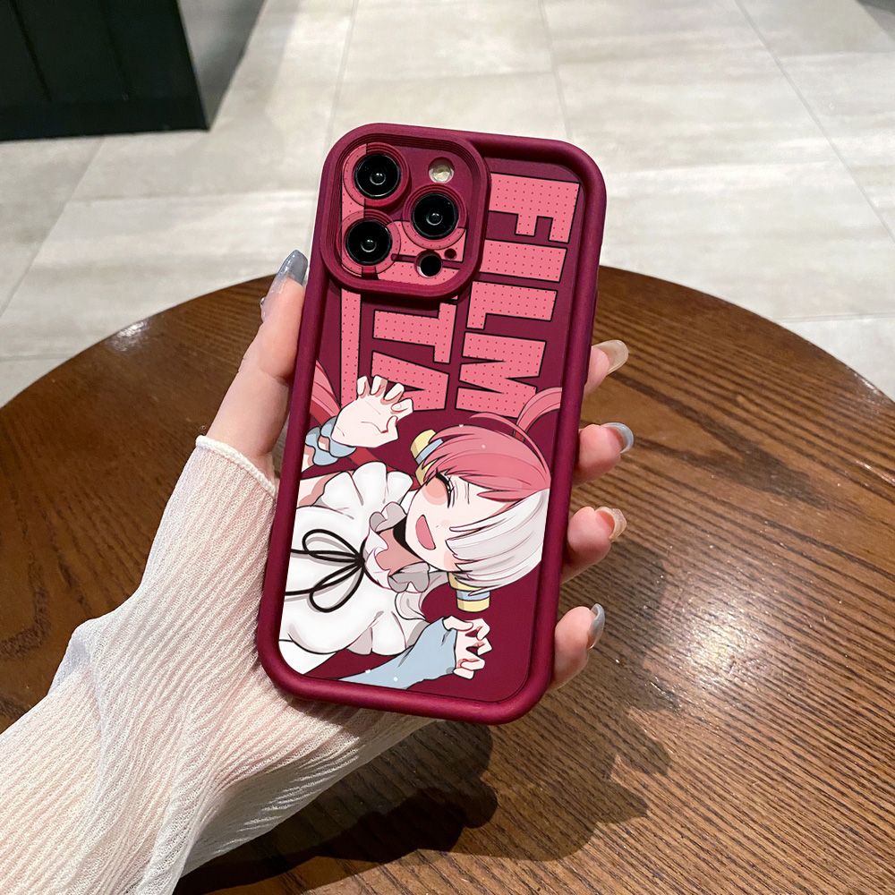 for Realme C67 C53 C51 Note 50 C21Y C25Y C33 C30 C35 9i One Piece Film Uta Luffy Full Protective Phone Case Anti Drop Cover