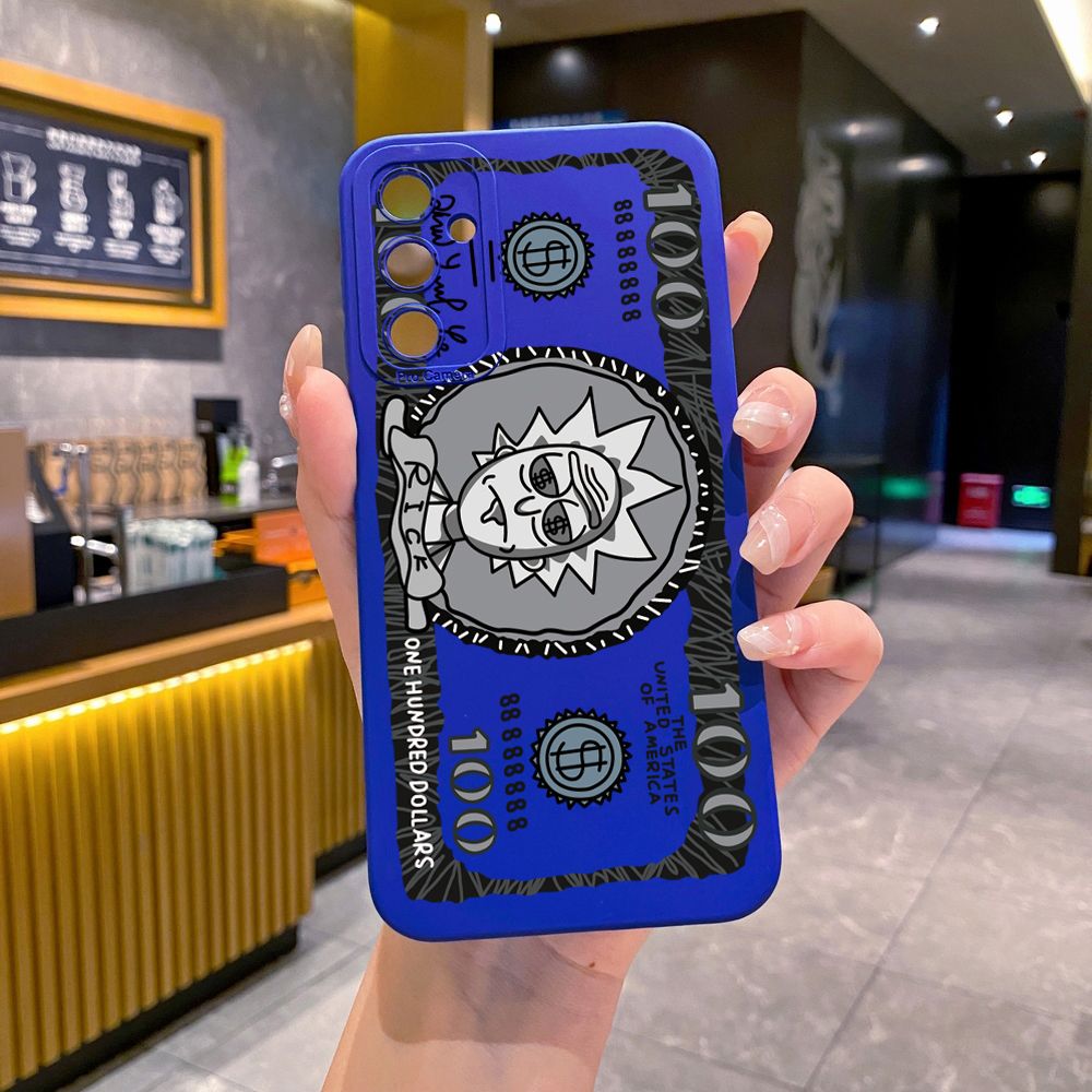 for Samsung Galaxy A15 A05 A35 A55 A04E A14 A24 A34 A54 A33 A53 A73 5G A32 A52S A72 A31 A51 A71 A11 A50 A03S Crazy Sientist Full Protective Case Anti Drop Cover