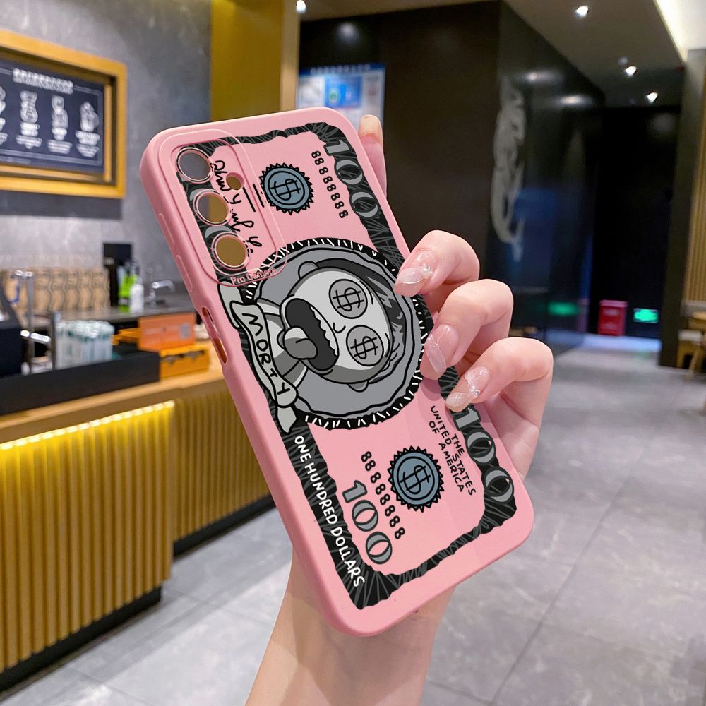 for Samsung Galaxy A15 A05 A35 A55 A04E A14 A24 A34 A54 A33 A53 A73 5G A32 A52S A72 A31 A51 A71 A11 A50 A03S Crazy Sientist Full Protective Case Anti Drop Cover