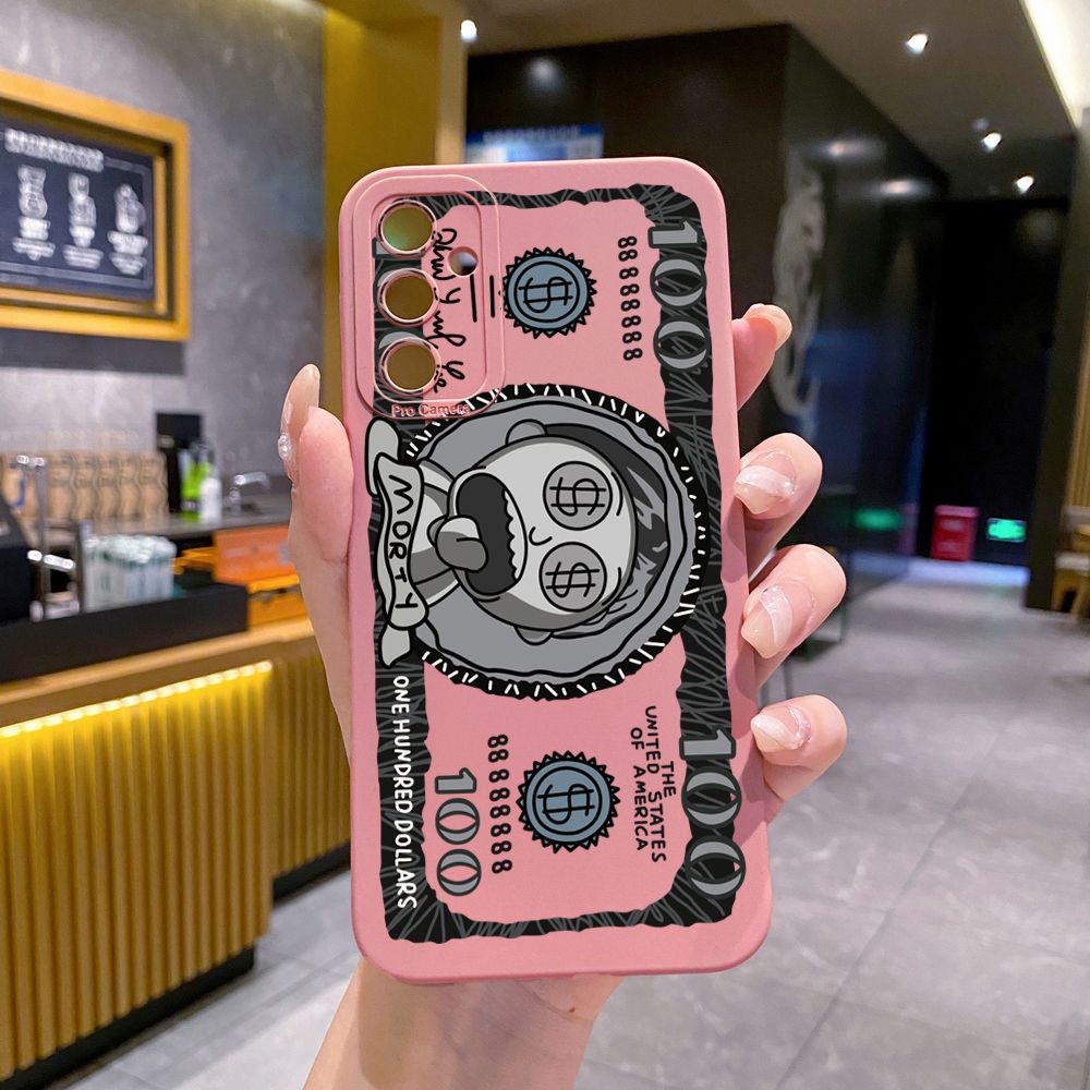 for Samsung Galaxy A15 A05 A35 A55 A04E A14 A24 A34 A54 A33 A53 A73 5G A32 A52S A72 A31 A51 A71 A11 A50 A03S Crazy Sientist Full Protective Case Anti Drop Cover