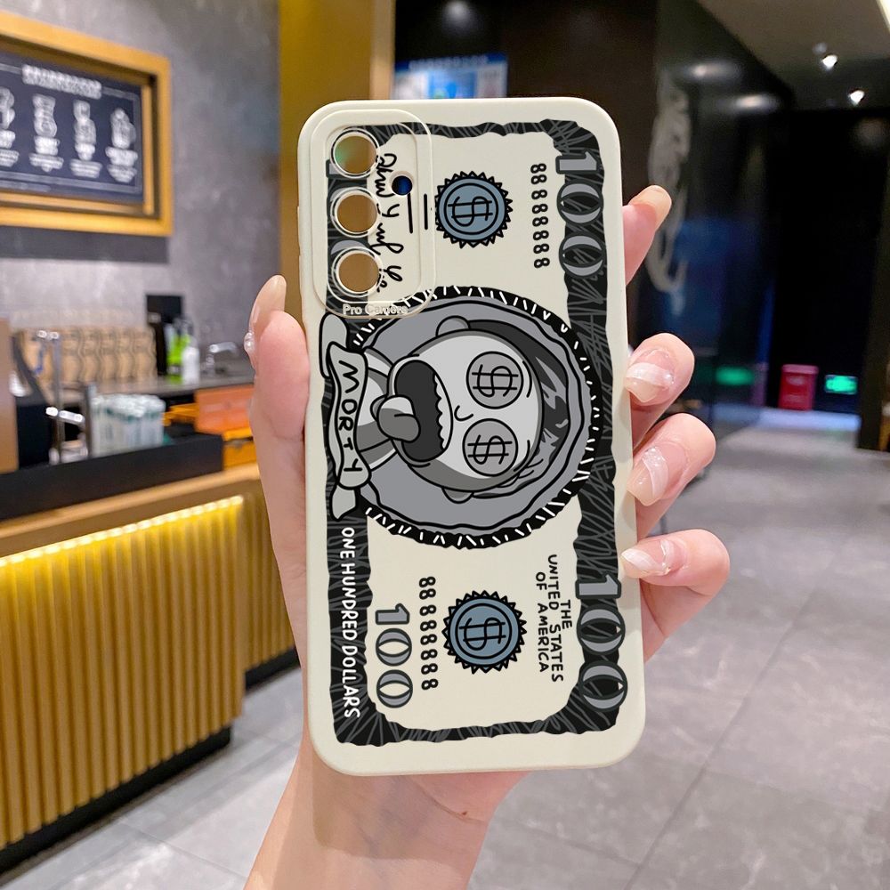for Samsung Galaxy A15 A05 A35 A55 A04E A14 A24 A34 A54 A33 A53 A73 5G A32 A52S A72 A31 A51 A71 A11 A50 A03S Crazy Sientist Full Protective Case Anti Drop Cover