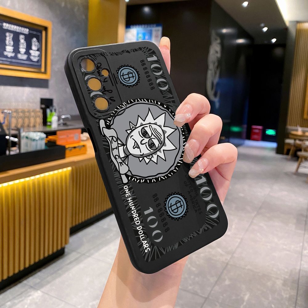 for Samsung Galaxy A15 A05 A35 A55 A04E A14 A24 A34 A54 A33 A53 A73 5G A32 A52S A72 A31 A51 A71 A11 A50 A03S Crazy Sientist Full Protective Case Anti Drop Cover