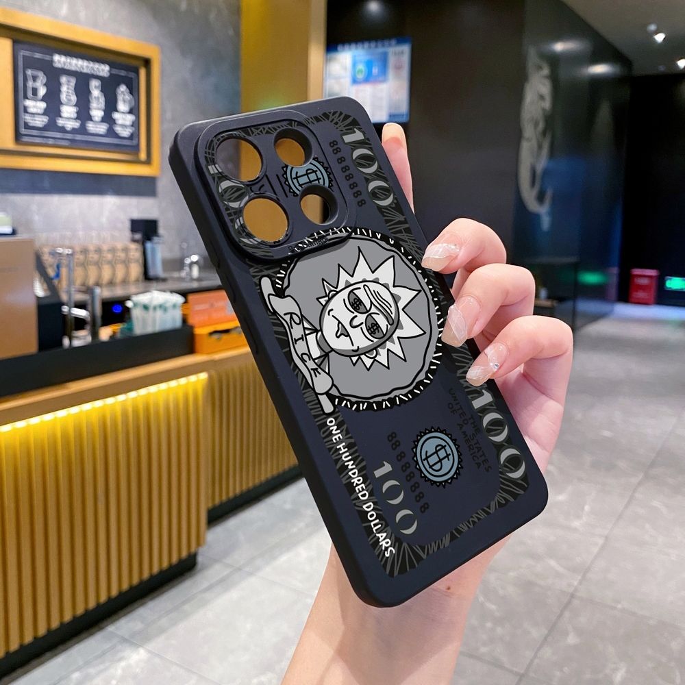 for Xiaomi Redmi Note 13 12 Pro 5G 12S 11S 13C A1 10 Pro 4G 10S Redmi 10C 9C 9S A2 Crazy Sientist Full Protective Case Anti Drop Cover