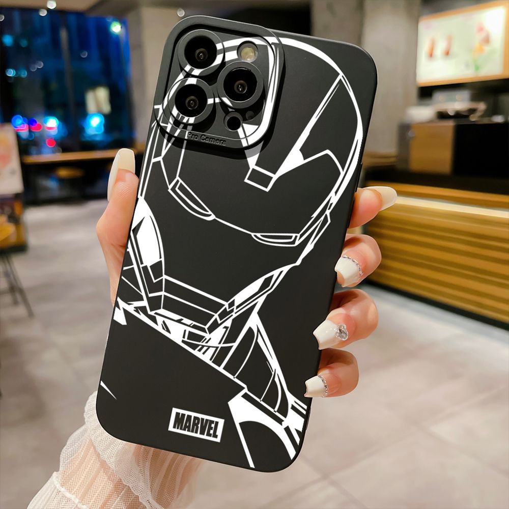 for iPhone 15 Pro Max 14 Plus 13 Pro Max 12 iPhone 11 XR 8 7 SE 2022 XS Max Spider-Man Full Protective Case Anti Drop Cover