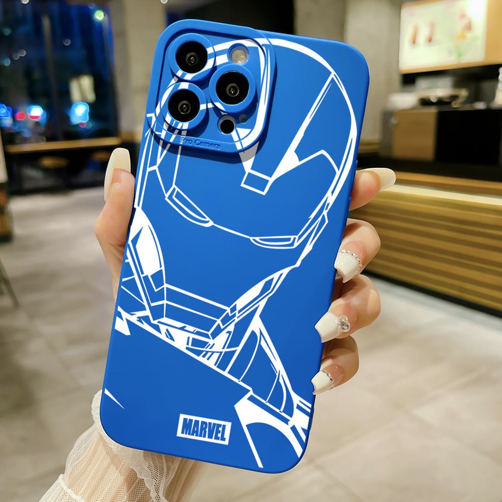 for iPhone 15 Pro Max 14 Plus 13 Pro Max 12 iPhone 11 XR 8 7 SE 2022 XS Max Spider-Man Full Protective Case Anti Drop Cover