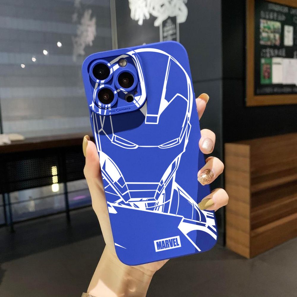 for iPhone 15 Pro Max 14 Plus 13 Pro Max 12 iPhone 11 XR 8 7 SE 2022 XS Max Spider-Man Full Protective Case Anti Drop Cover