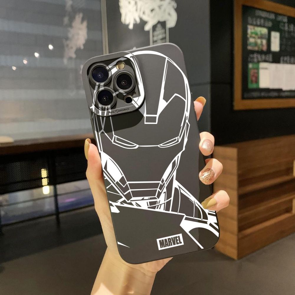 for iPhone 15 Pro Max 14 Plus 13 Pro Max 12 iPhone 11 XR 8 7 SE 2022 XS Max Spider-Man Full Protective Case Anti Drop Cover
