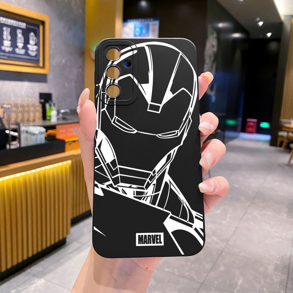 for Samsung Galaxy A15 A05 A35 A55 A04E A14 A24 A34 A54 A33 A53 A73 5G A32 A52S A72 A31 A51 A71 A11 A50 A03S Spider-Man Full Protective Case Anti Drop Cover