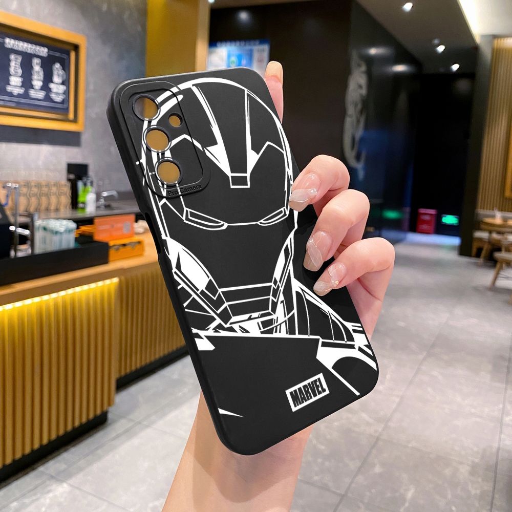 for Samsung Galaxy A15 A05 A35 A55 A04E A14 A24 A34 A54 A33 A53 A73 5G A32 A52S A72 A31 A51 A71 A11 A50 A03S Spider-Man Full Protective Case Anti Drop Cover